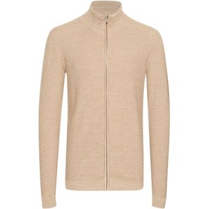 INDICODE JEANS Gebreid vest ' Jadan '  beige