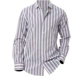 Antioch Overhemd  grijs / wit