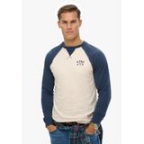 Superdry Vintage Athletic Baseball T-shirt Met Lange Mouwen