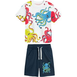 Cool Club Set  navy / geel / wit