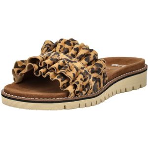 ARA Muiltjes  camel / chocoladebruin / zwart