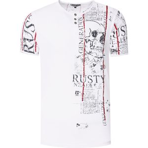 Rusty Neal - T-shirt - Katoen - Normale Pasvorm