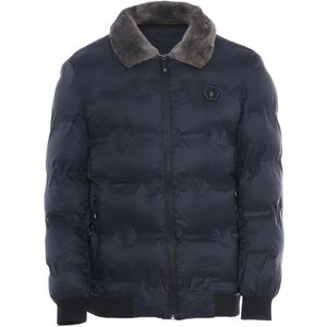 rovic Winterjas  marine / grijs