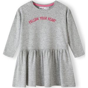 MINOTI Jurk  grijs / pink
