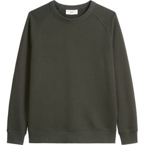 Marc O'Polo DENIM - Sweatshirt - Kaki - Effen - Lange Mouw - Losse Pasvorm