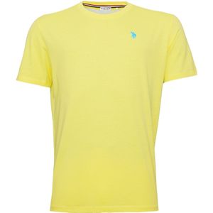 U.S. POLO ASSN. Shirt  blauw / geel