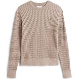 Tommy Hilfiger - Regular Fit - Damespullover - Effen/Gemêleerd - Puur Katoen