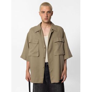 VAMOS CLO Overhemd  olijfgroen