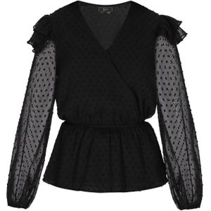 faina Blouse  zwart