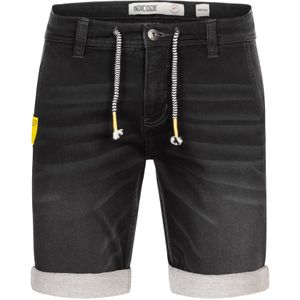 INDICODE JEANS Broek 'Azibo'  geel / black denim
