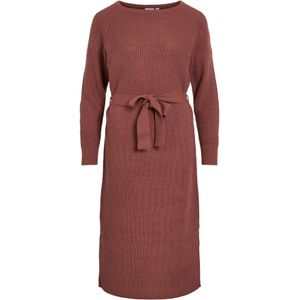 VILA Gebreide jurk 'VIBUBBA'  bordeaux