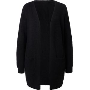 Ulla Popken Gebreid vest  zwart