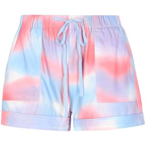IZIA Broek 'Fashion Look'  lichtblauw / sering / pink / wit