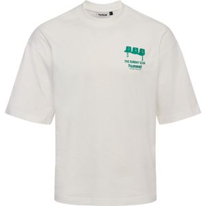 Hummel Shirt 'Sunday'  groen / wit