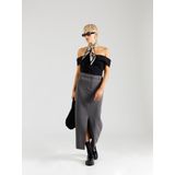 Strokenrok - Blauw - Katoen - 95 cm lengte