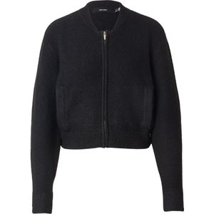 VERO MODA Gebreid vest 'VMHANNA'  zwart