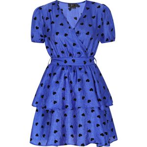 faina Cocktailjurk 'Fashion Look'  blauw / zwart