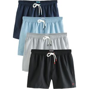 Next Zwemshorts 'Essential'  marine / lichtblauw / grijs / zwart