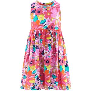 happy girls Jurk  lichtgeel / mintgroen / rosa / donkerroze