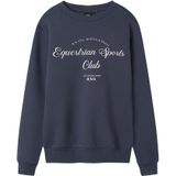 Sweatshirt - Lange Mouwen - Geborstelde Sweatstof - Ronde Hals