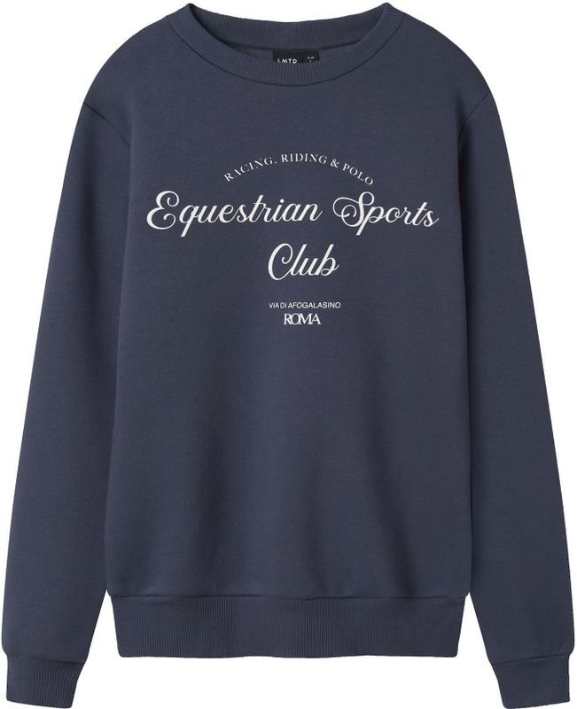 Sweatshirt - Lange Mouwen - Geborstelde Sweatstof - Ronde Hals