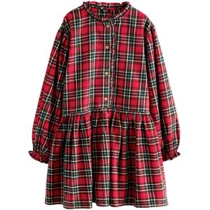 Next Jurk  spar / rood / wijnrood / wit