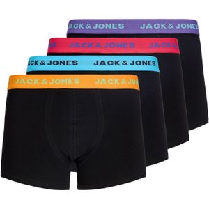 JACK & JONES Boxershorts  aqua / lila / oranje / zwart