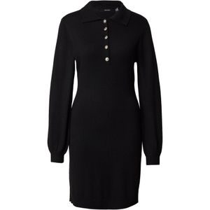 Vmarlet - Midi-jurk - Gebreide Jurk - Lange Mouwen - Bodycon Fit