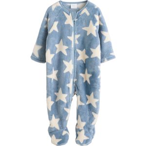 Next - Nachtkledij - Blauw/Wit - Gerecycled Materiaal - Lang/Maxi