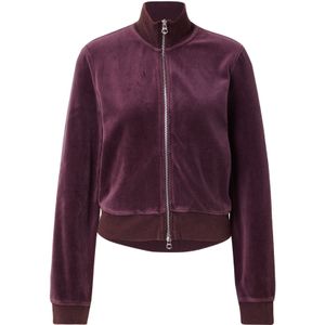 WEEKDAY Sweatvest  aubergine