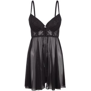 LASCANA Negligé 'Temptation'  zwart