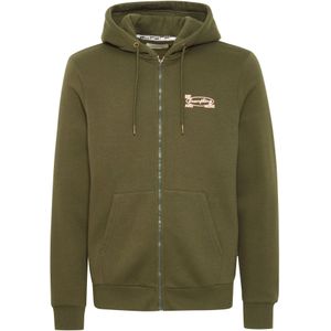 BLEND Sweatvest  donkergroen