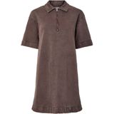 Pcselma - Midi-jurk - Spijkerjurk - 4/5-mouwen - Halve Rits