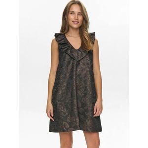 NÜMPH Jurk 'Nulika'  chocoladebruin