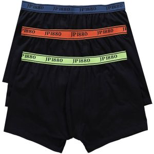 JP1880 Boxershorts  navy / lichtgroen / donkerrood / zwart