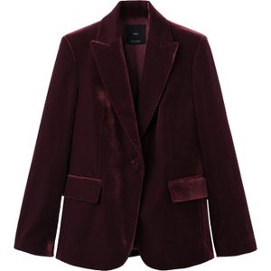 MANGO Blazers 'COMBI'  donkerrood