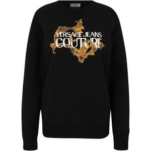Versace Jeans Couture Sweatshirt  geel / oranje / zwart / wit