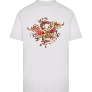 F4NT4STIC Shirt 'Betty Boop'  beige / rood / wit