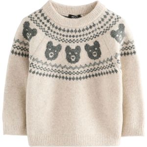 Next Trui 'Fairisle'  beige / spar