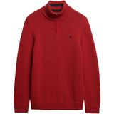 Superdry - M6110706A - Trui - Katoen - Halve Rits
