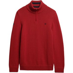 Superdry - M6110706A - Trui - Katoen - Halve Rits