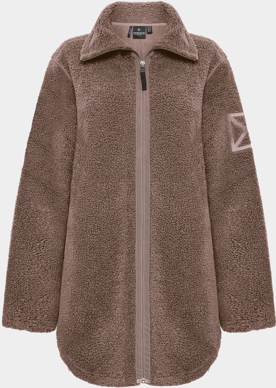 Didriksons - Umi - Fleecejas - Bruin - Dames