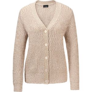 Goldner Gebreid vest  beige