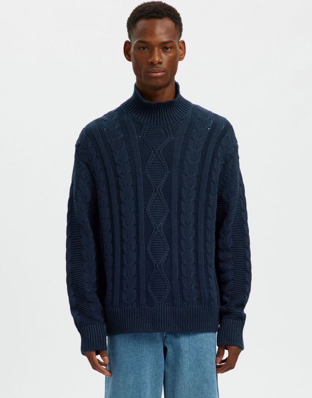 SELECTED HOMME - UFFE - Coltrui - Regular Fit - Effen - Puur Katoen