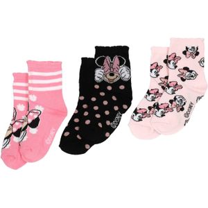 DISNEY Sokken 'Minnie Mouse'  pink / rosa / lichtroze