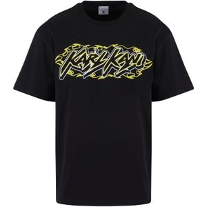 Karl Kani Shirt  geel / zwart / wit