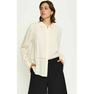 Soft Rebels Blouse 'Edwina '  eierschaal