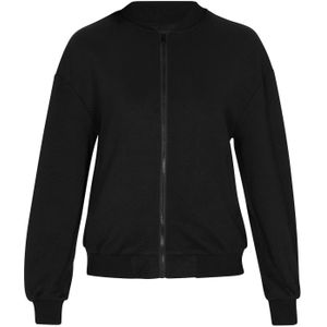 SANIKA Gebreid vest 'Fashion Look'  zwart