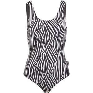 BECO the world of aquasports Badpak 'Zebra Vibes'  zwart / wit