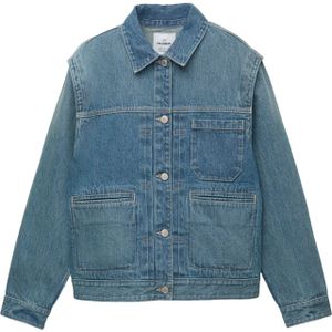 Pull&Bear Tussenjas  blauw denim